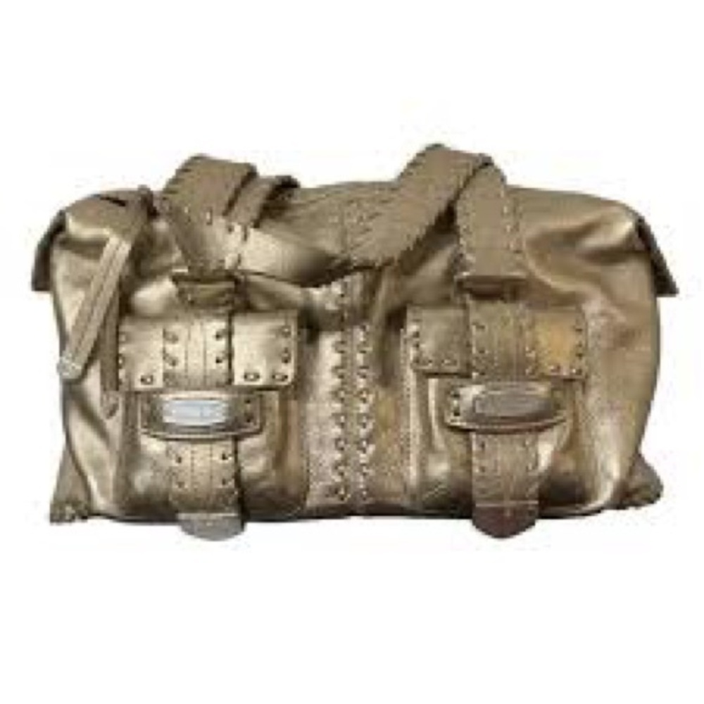 Michael Kors Palm Beach Astor Metallic Gold Hobo Bag